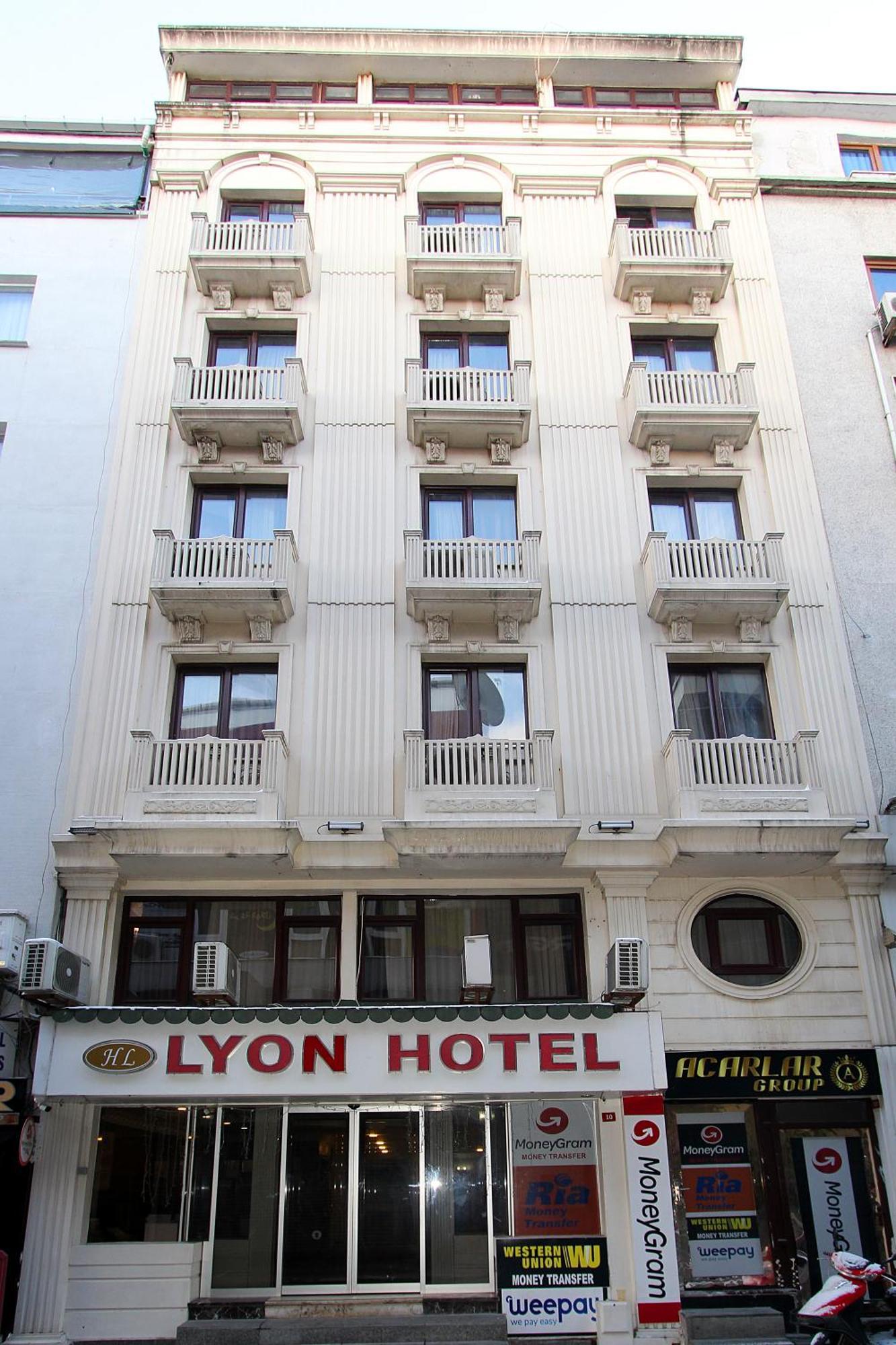 Lyon Hotel Istanbul Exteriör bild